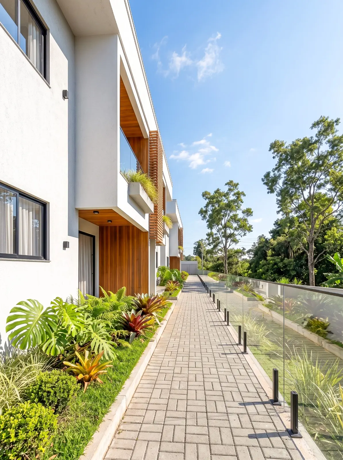 Alameda interna do residencial