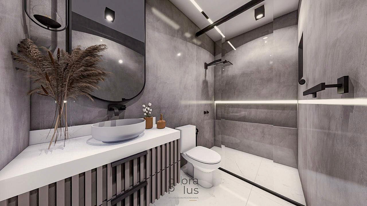 Banheiro do apartamento